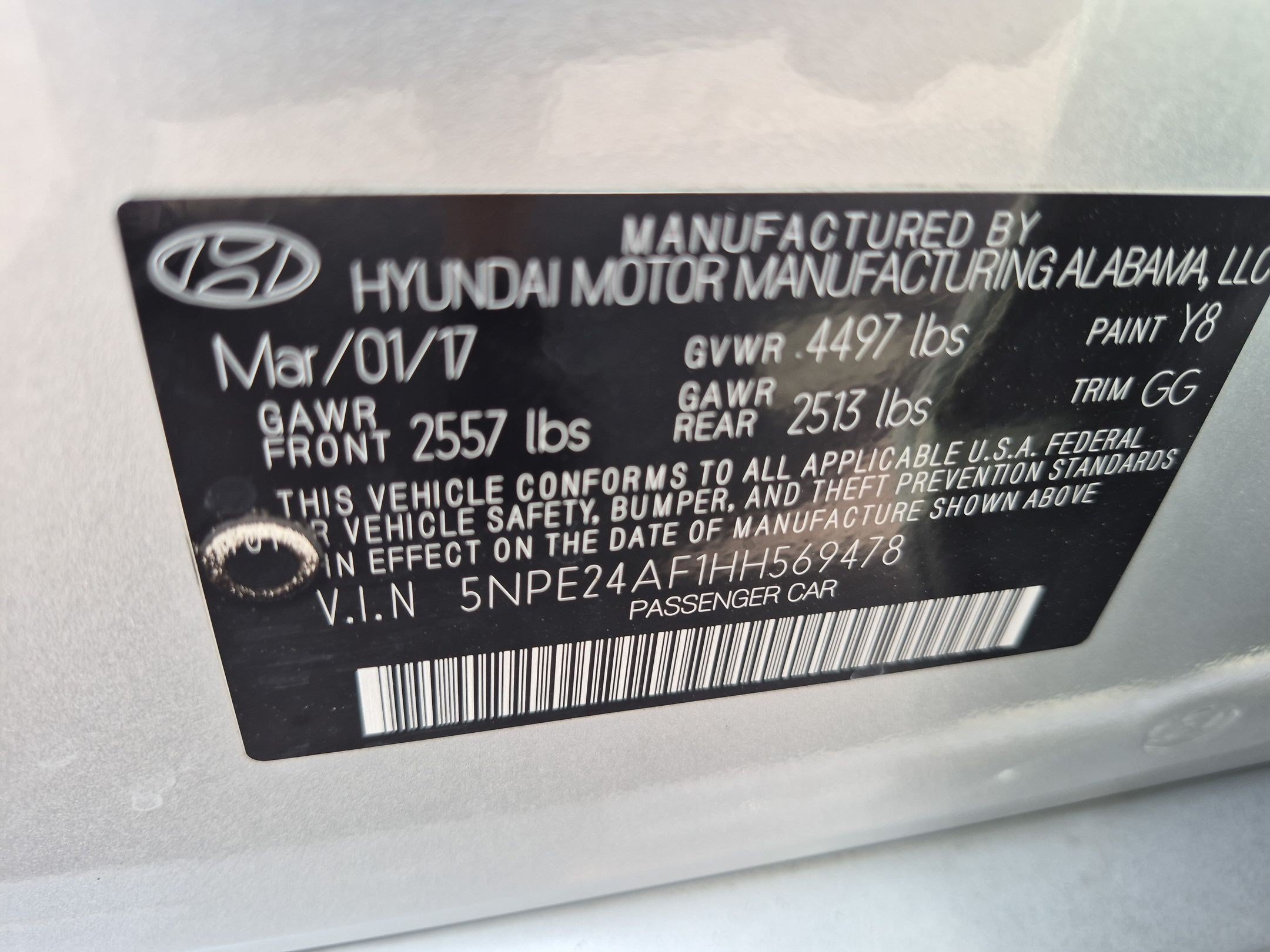 Used 2017 Hyundai Sonata SE FWD image 32