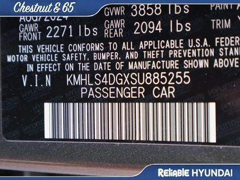 Certified 2025 Hyundai Elantra SEL w/ Cargo Package FWD image 41