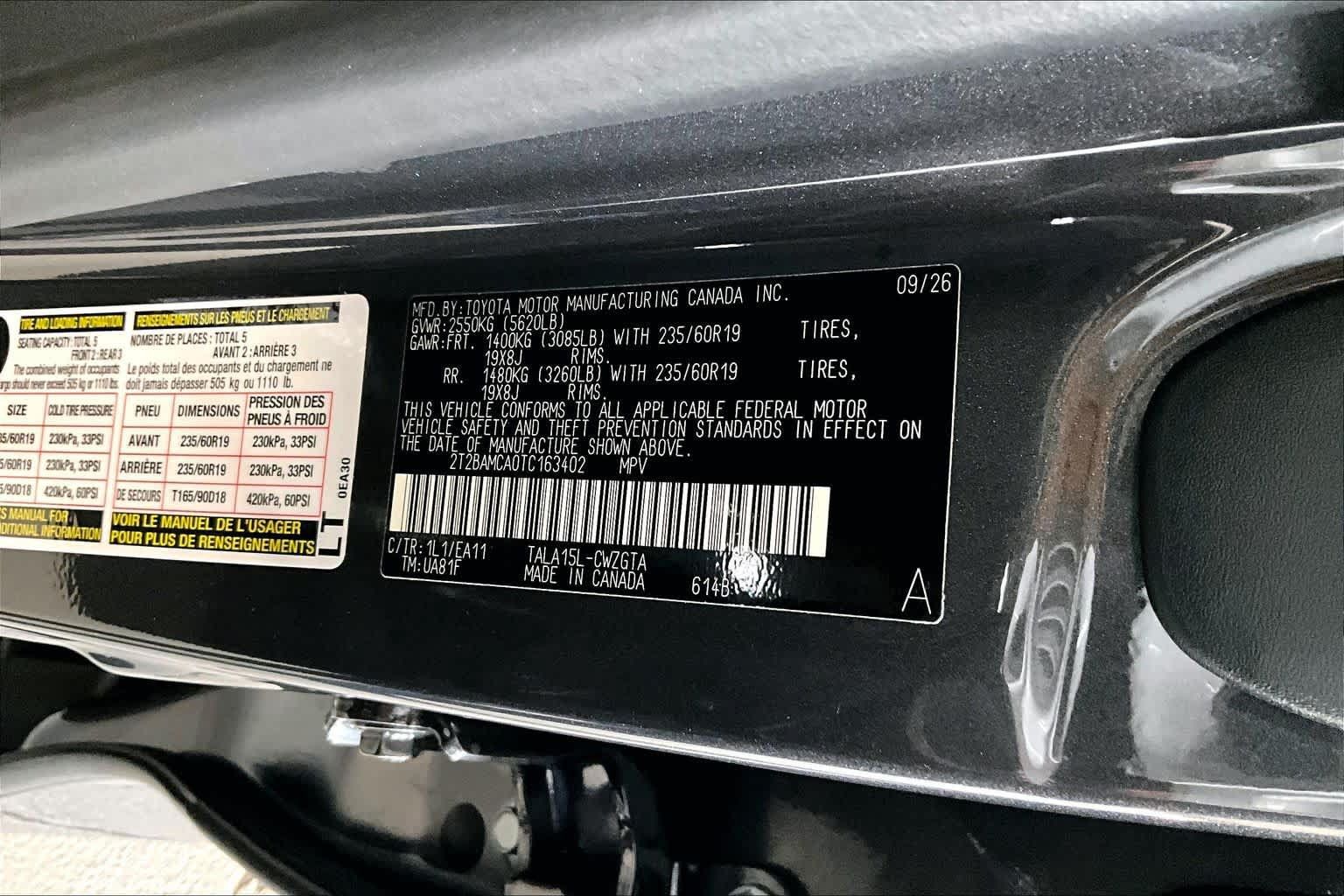 New 2026 Lexus RX 350 Premium w/ Accessory Package (K3) AWD/4WD image 13