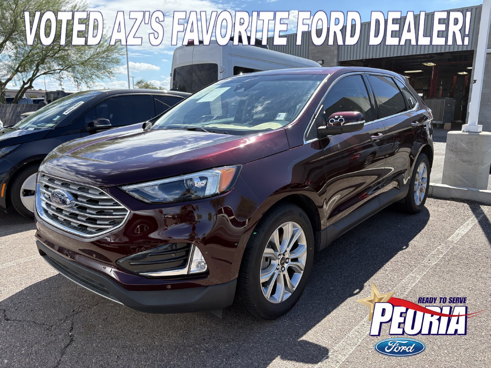 Used 2024 Ford Edge Titanium AWD/4WD image 1