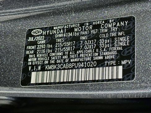 Used 2023 Hyundai Kona SEL w/ Convenience Package AWD/4WD image 31