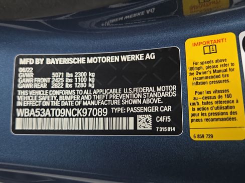 Used 2022 BMW M440i Convertible w/ Premium Package RWD image 19