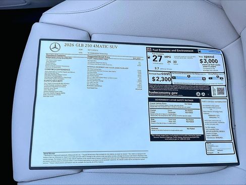 New 2026 Mercedes-Benz GLB 250 4MATIC image 16