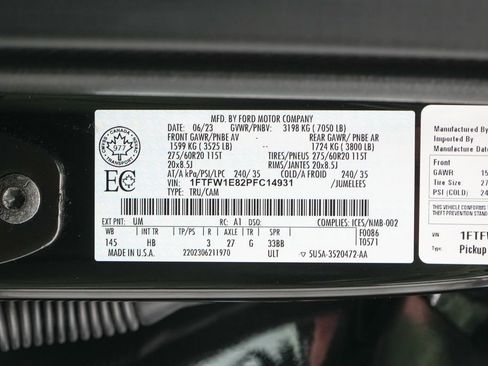 Certified 2023 Ford F150 Lariat w/ Equipment Group 502A High AWD/4WD image 26