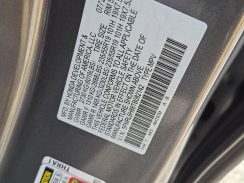 New 2026 Honda Odyssey Touring image 16