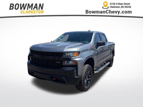 Used 2021 Chevrolet Silverado 1500 Custom Trail Boss AWD/4WD image 1