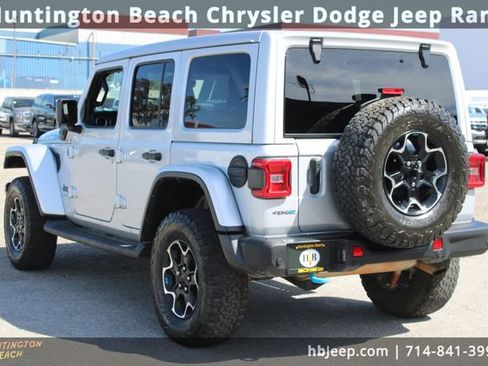 Used 2023 Jeep Wrangler Unlimited Rubicon 4xe w/ Steel Bumper Group image 3