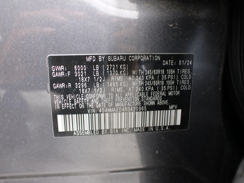 Used 2024 Subaru Ascent Premium w/ Convenience Package AWD/4WD image 38