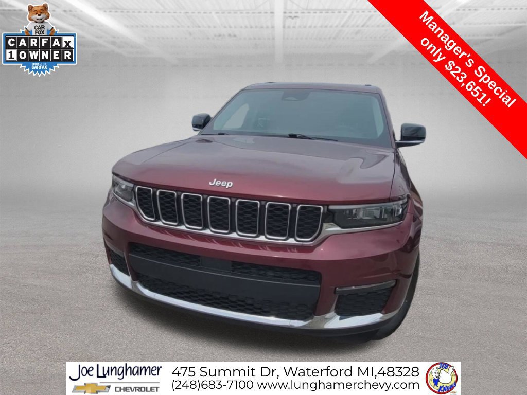 Used 2022 Jeep Grand Cherokee L Limited AWD/4WD image 3