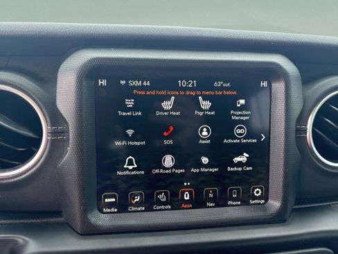 Used 2022 Jeep Wrangler Unlimited Sahara w/ LED Lighting Group AWD/4WD image 12