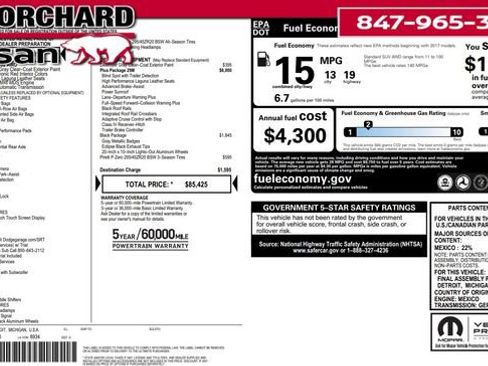 Used 2024 Dodge Durango SRT image 9