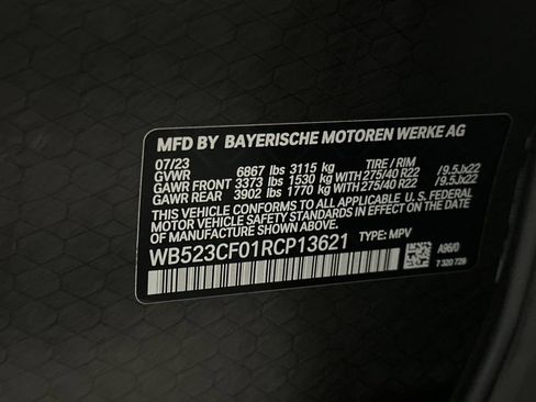 Certified 2024 BMW iX xDrive50 w/ Sport Package AWD/4WD image 38