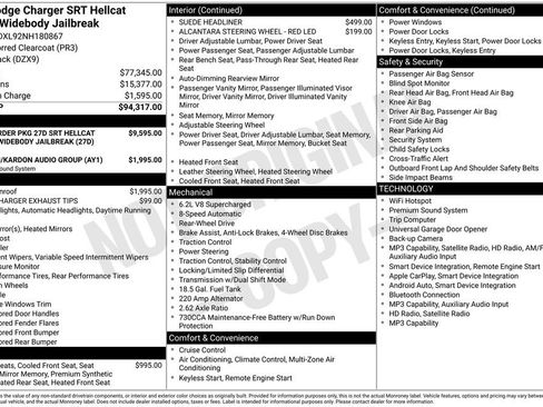 Used 2022 Dodge Charger SRT Hellcat RWD image 6