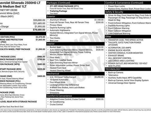 Used 2024 Chevrolet Silverado 2500 LT w/ All Star Edition AWD/4WD image 3
