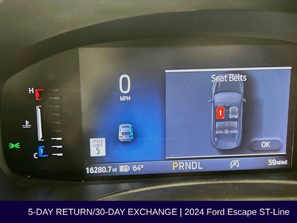 Used 2024 Ford Escape ST-Line w/ Tech Pack #1 FWD image 16