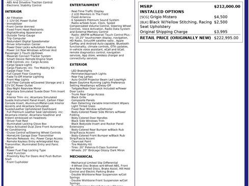 Used 2022 Maserati MC20 Coupe image 76