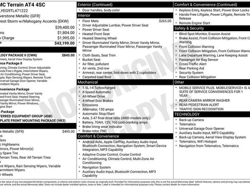 New 2026 GMC Terrain AT4 w/ Technology Package II AWD/4WD image 16