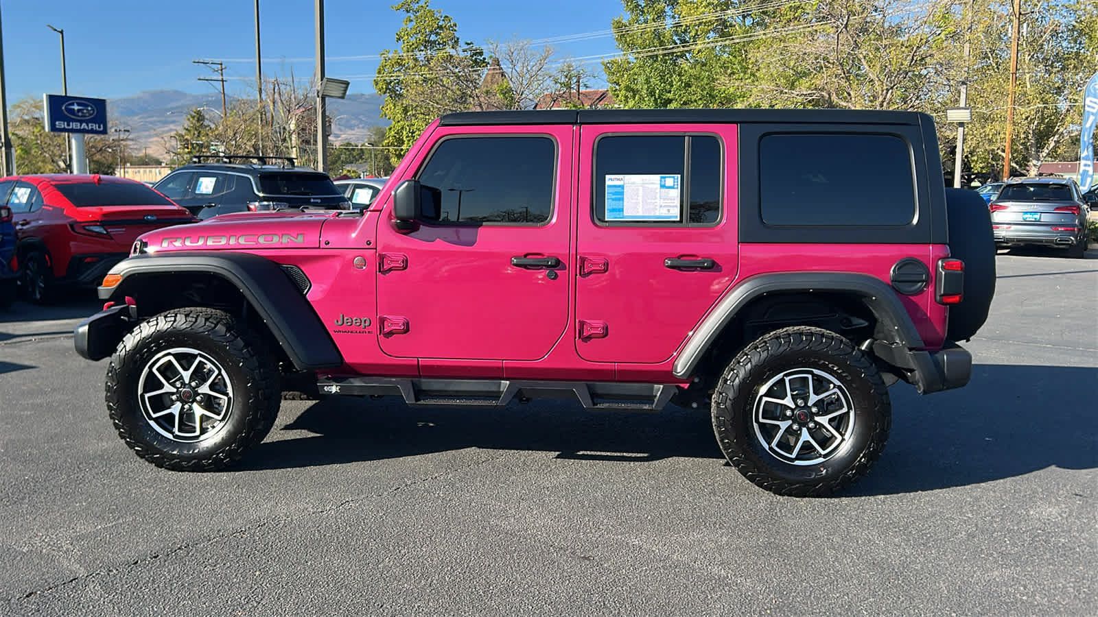 Used 2024 Jeep Wrangler Unlimited Rubicon w/ Technology Group AWD/4WD image 8