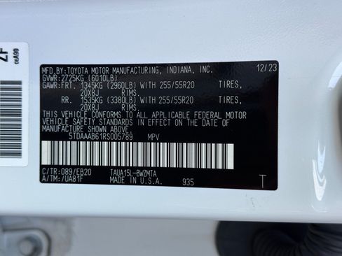 Used 2024 Lexus TX 350 AWD w/ Captains Chair Package image 46