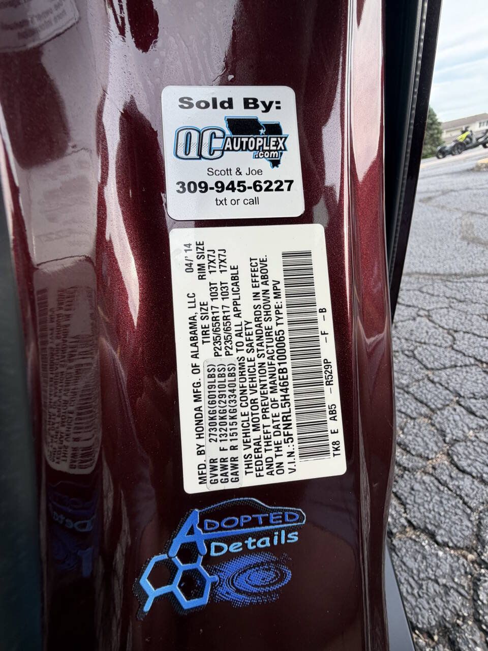 Used 2014 Honda Odyssey EX image 32