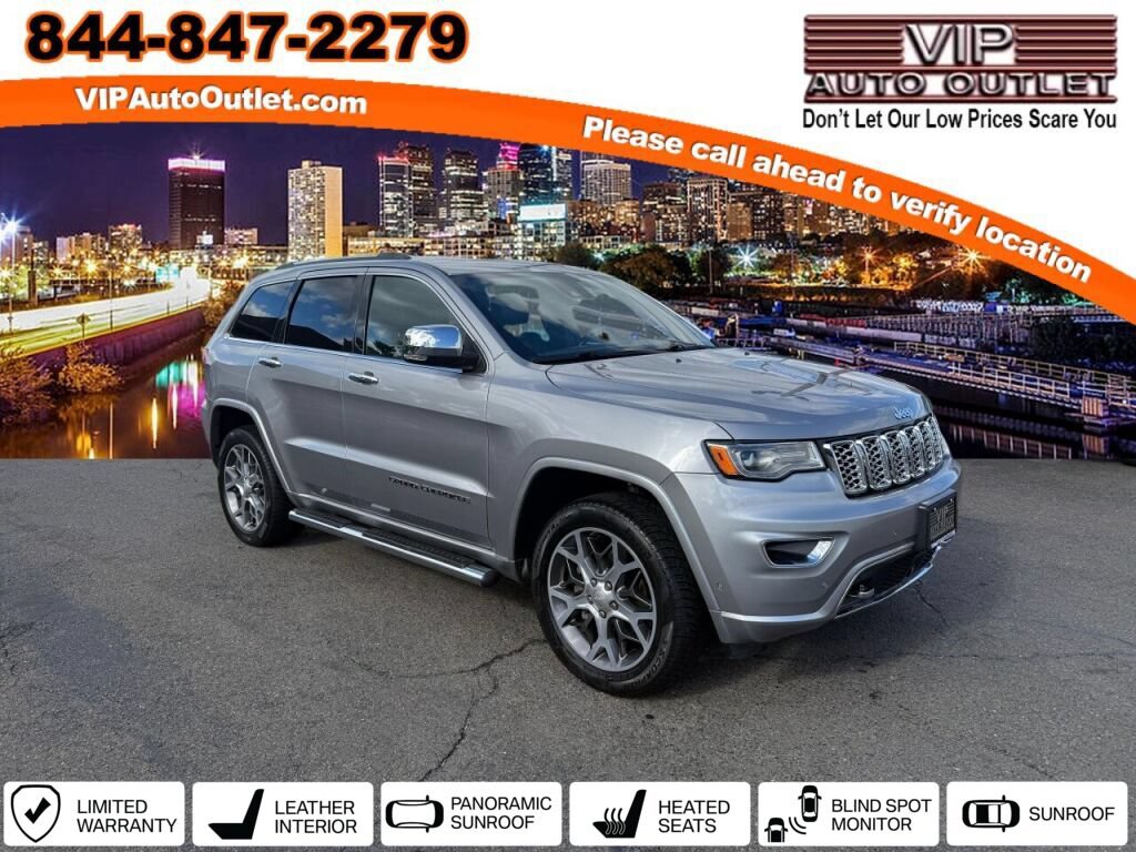 Used 2020 Jeep Grand Cherokee Overland w/ Trailer Tow Group IV RWD image 1