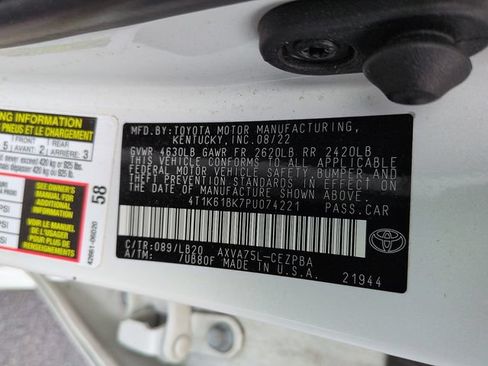 Certified 2023 Toyota Camry XSE w/ Protection Package (Q2) (TMS) AWD/4WD image 14