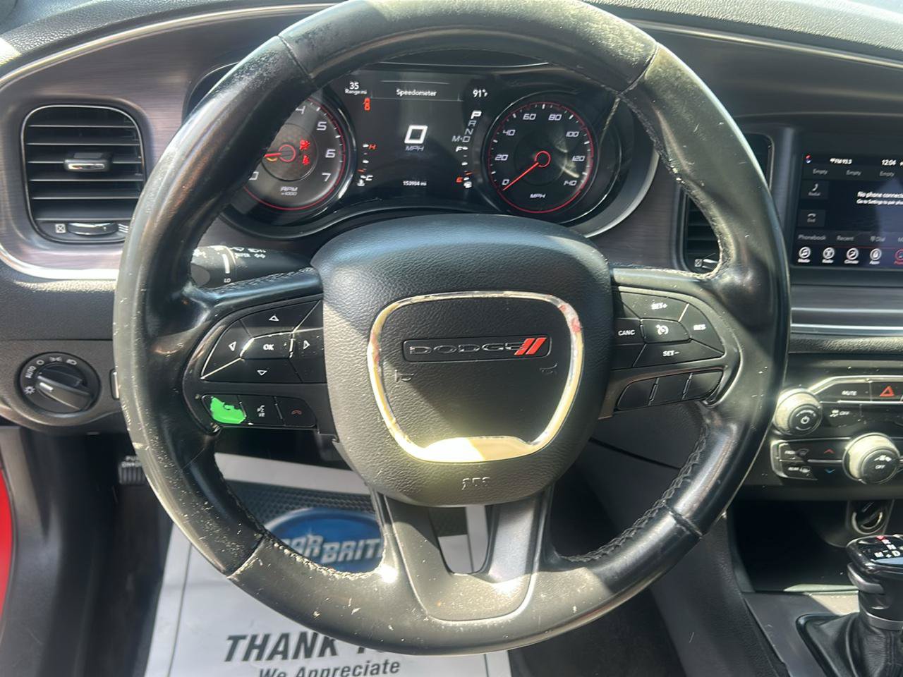 Used 2018 Dodge Charger SXT w/ Blacktop Package RWD image 12