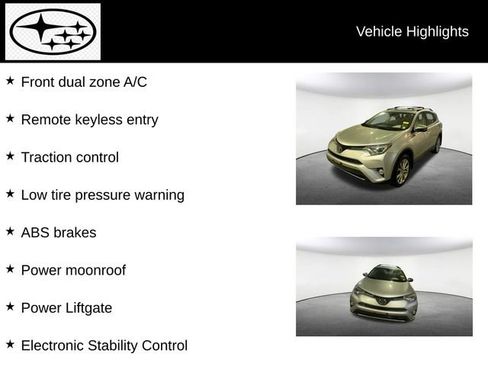 Used 2017 Toyota RAV4 Limited w/ All Weather Liner Package image 11
