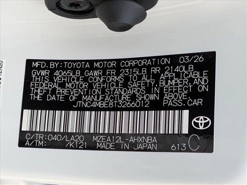 New 2026 Toyota Corolla XSE FWD image 17