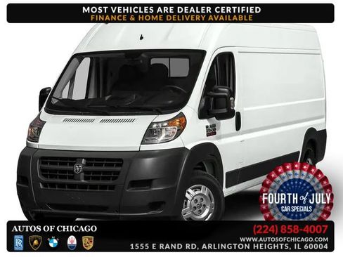 Used 2017 RAM ProMaster 2500 w/ Mopar Trailer Tow Group FWD image 1