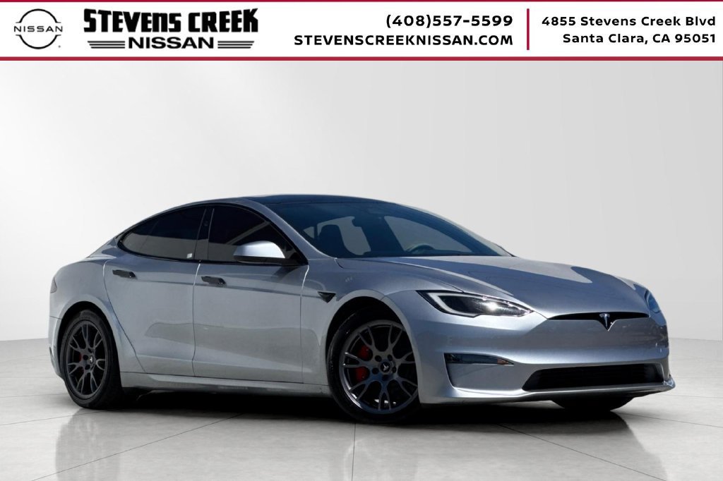 Used 2025 Tesla Model S Plaid AWD/4WD image 1