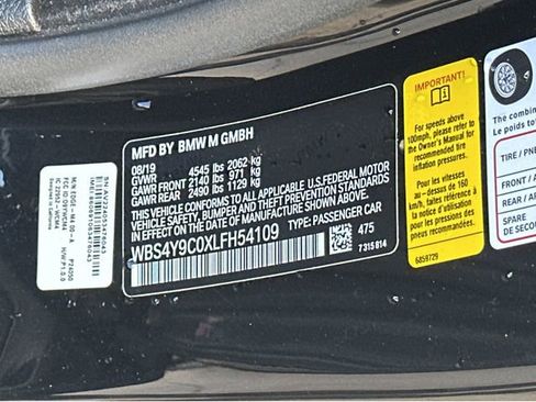 Used 2020 BMW M4 Coupe w/ Competition Package image 33