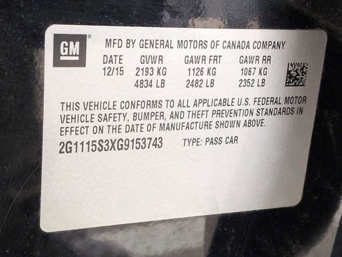 Used 2016 Chevrolet Impala LT w/ Convenience Package image 33