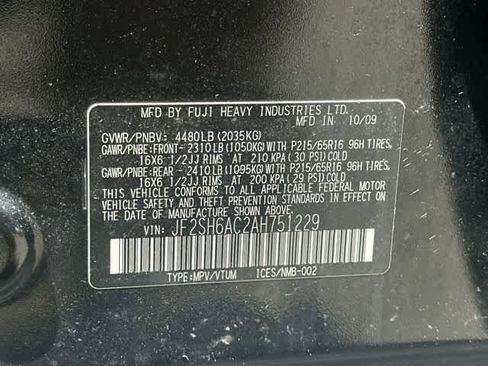 Used 2010 Subaru Forester 2.5X AWD/4WD image 21
