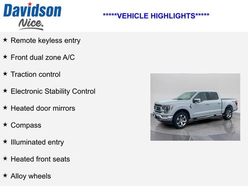 Used 2023 Ford F150 Lariat w/ Equipment Group 502A High image 4