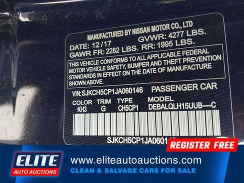 Used 2018 INFINITI QX30 FWD image 17