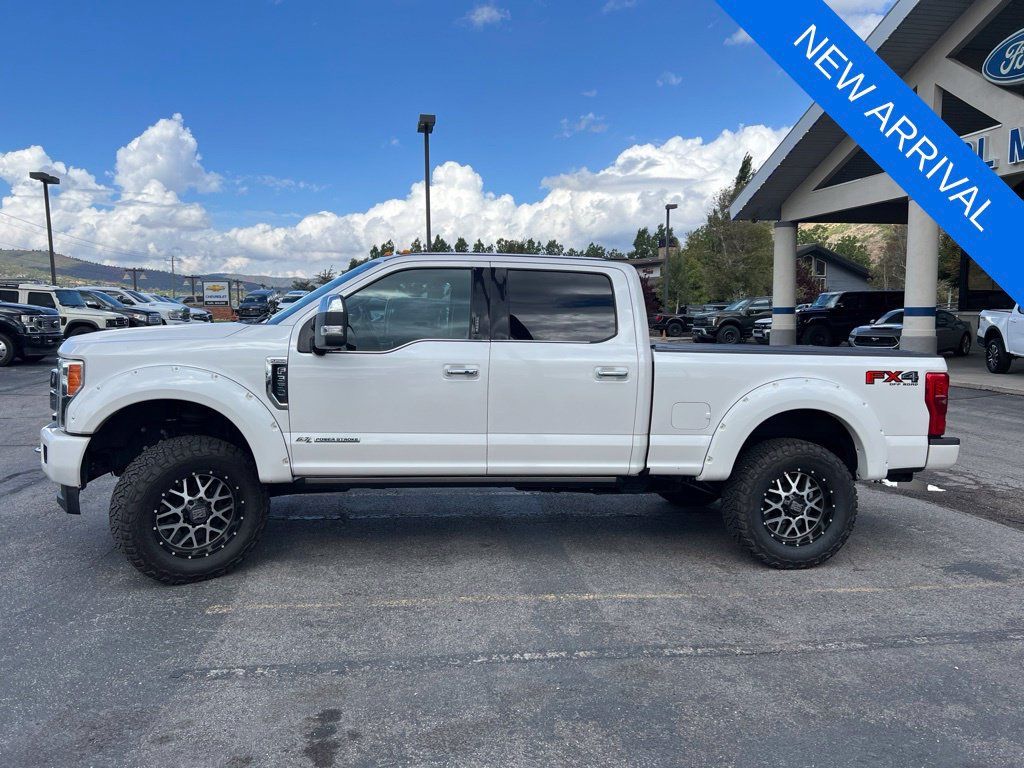 Used 2017 Ford F350 Platinum w/ Platinum Ultimate Package AWD/4WD image 3