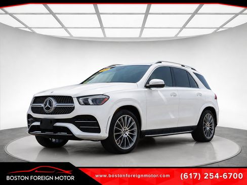 Used 2021 Mercedes-Benz GLE 350 4MATIC w/ AMG Line Exterior image 1