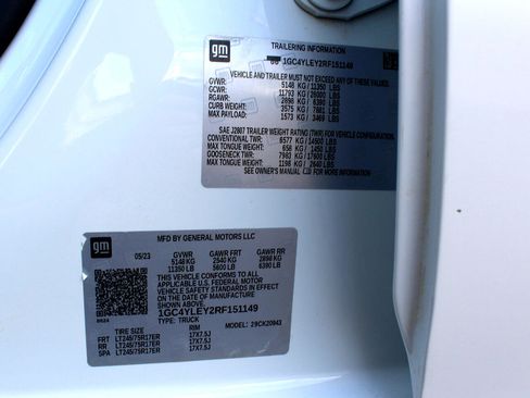 Used 2024 Chevrolet Silverado 2500 W/T w/ WT/CX Safety Package image 35