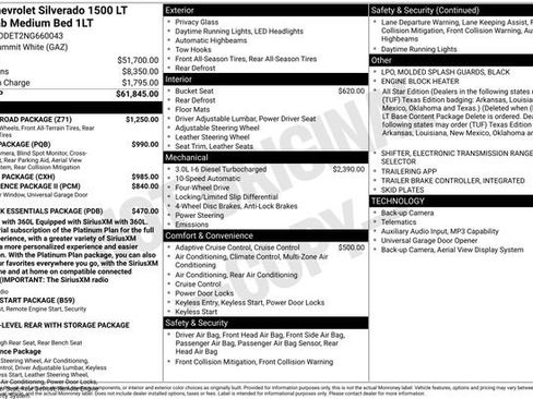 Used 2022 Chevrolet Silverado 1500 LT w/ Z71 Off-Road Package AWD/4WD image 3