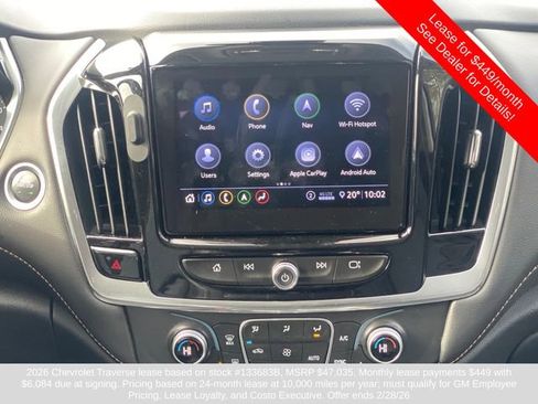 Used 2020 Chevrolet Traverse RS w/ LPO, Floor Liner Package image 20