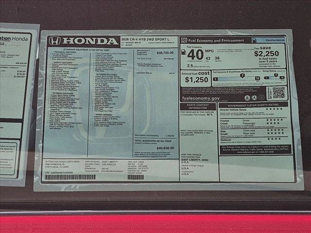 New 2026 Honda CR-V Sport-L image 17