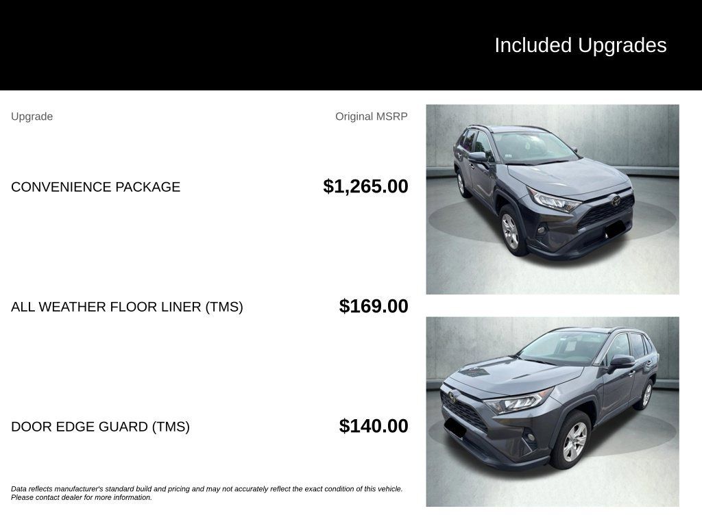 Used 2021 Toyota RAV4 XLE w/ Convenience Package AWD/4WD image 3