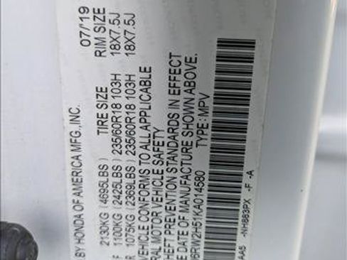 Used 2019 Honda CR-V EX image 24