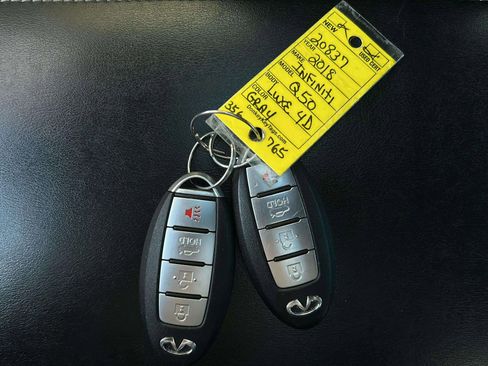 Used 2018 INFINITI Q50 Luxe w/ Cargo Package (L95) image 18