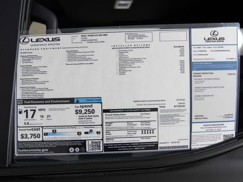 Used 2025 Lexus GX 550 image 44