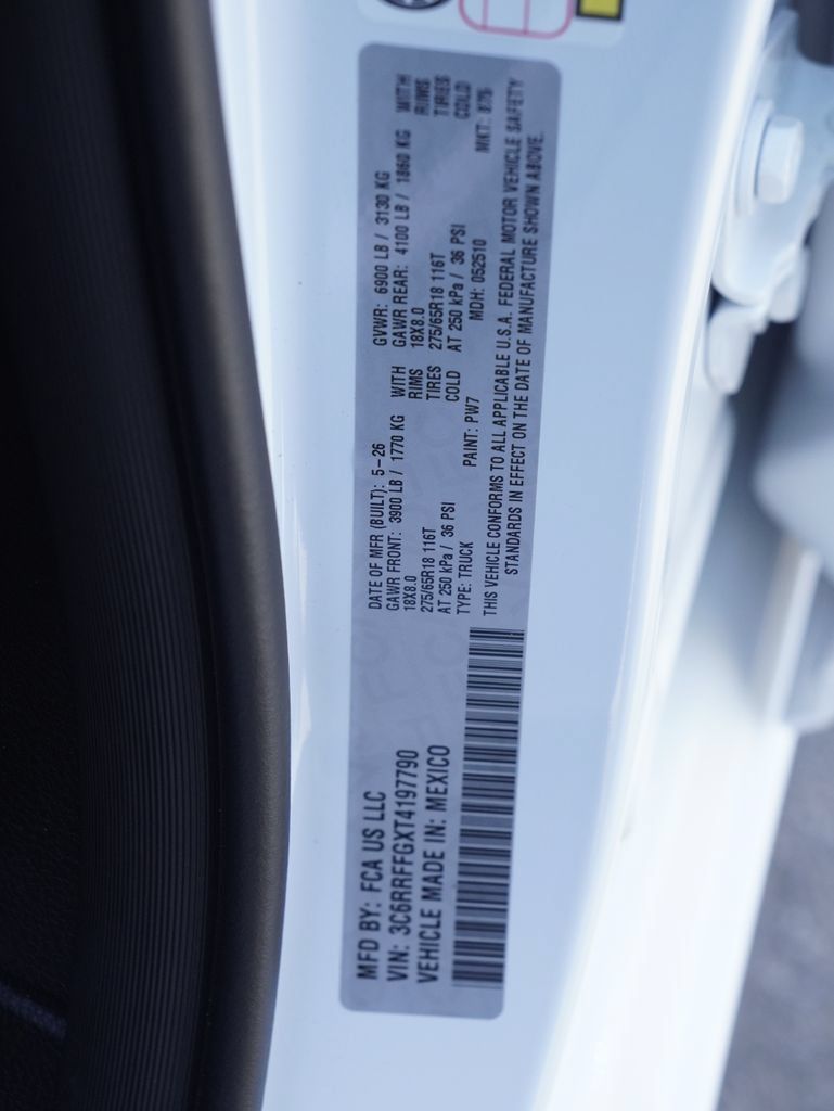 New 2026 RAM 1500 Big Horn AWD/4WD image 40