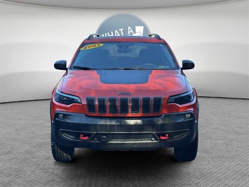 Certified 2021 Jeep Cherokee Trailhawk w/ Sun, Sound & Nav Group image 34