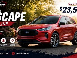 Used 2023 Ford Escape ST-Line w/ Tech Pack #1 AWD/4WD video 1