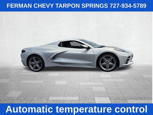 New 2027 Chevrolet Corvette Stingray Convertible w/ Chrome Exterior Badge Package RWD image 12